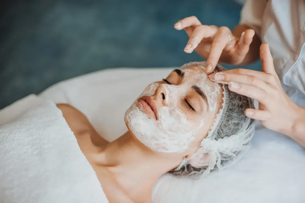 Peeling visage à Maintenon